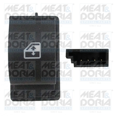 Switch, window regulator
